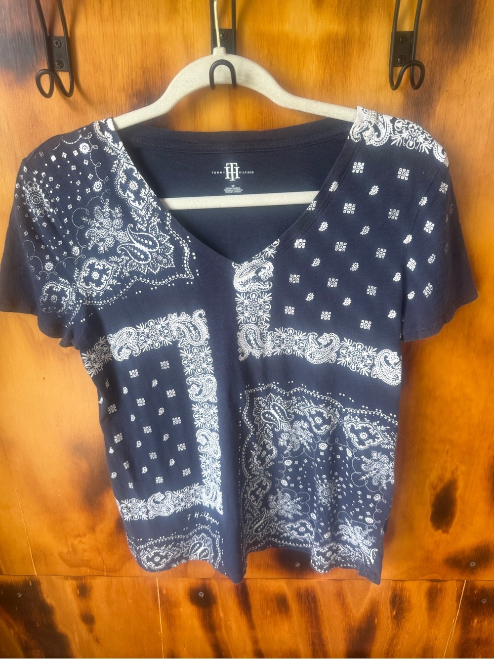 Tommy Hilfiger Navy Logo Graphic Tee